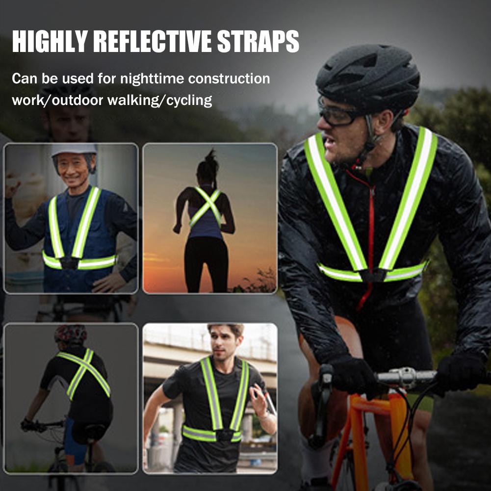 Outdoor Adjustable Safety Vest - Running Gear Essential recension och pris