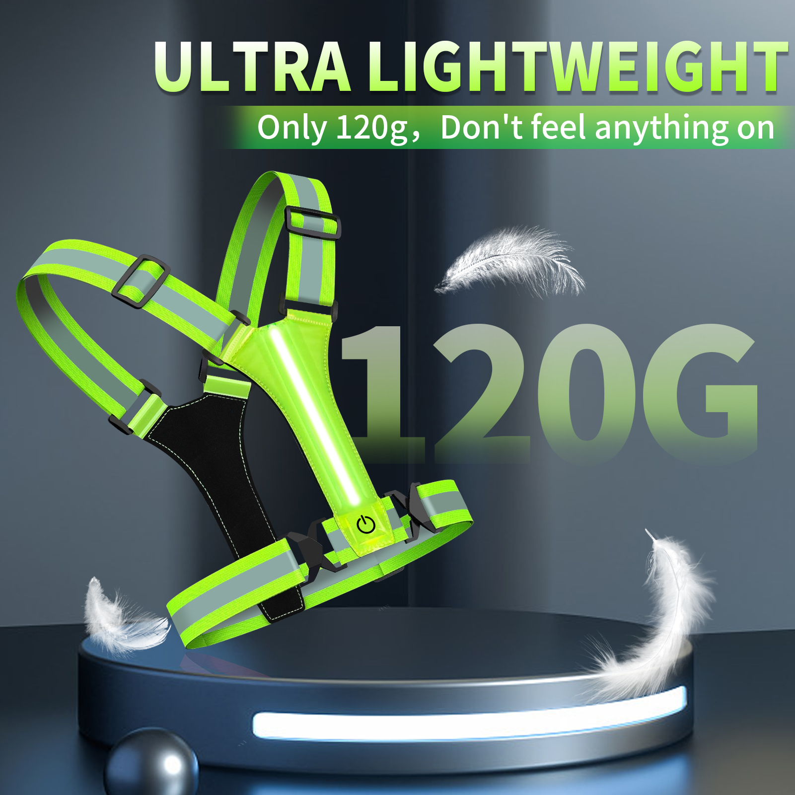 Outdoor Night Walking Safety V - Running Gear Essential recension och pris