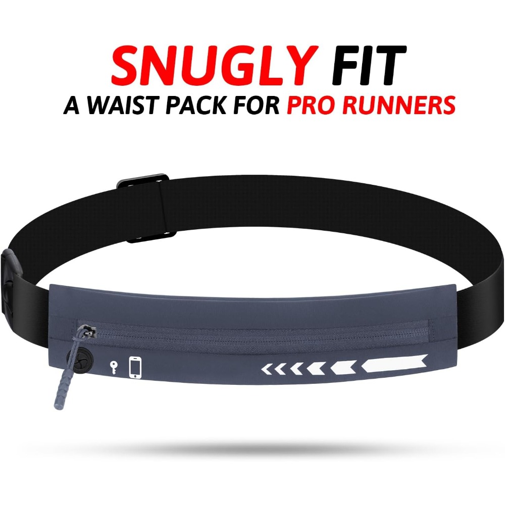 Slim Running Belt for Women Me - Running Gear In The Dark recension och pris