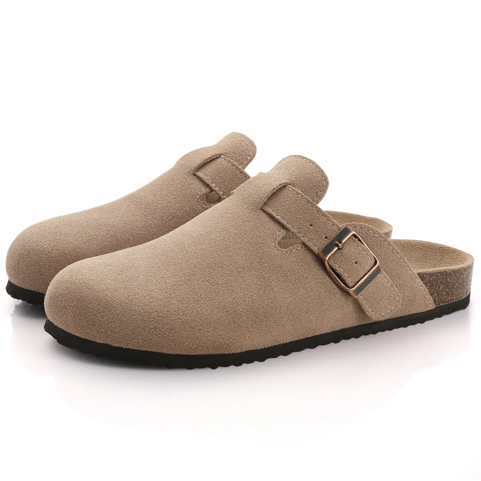 Fashion Women's Suede Mules Sl - Insole Arch Support recension och pris
