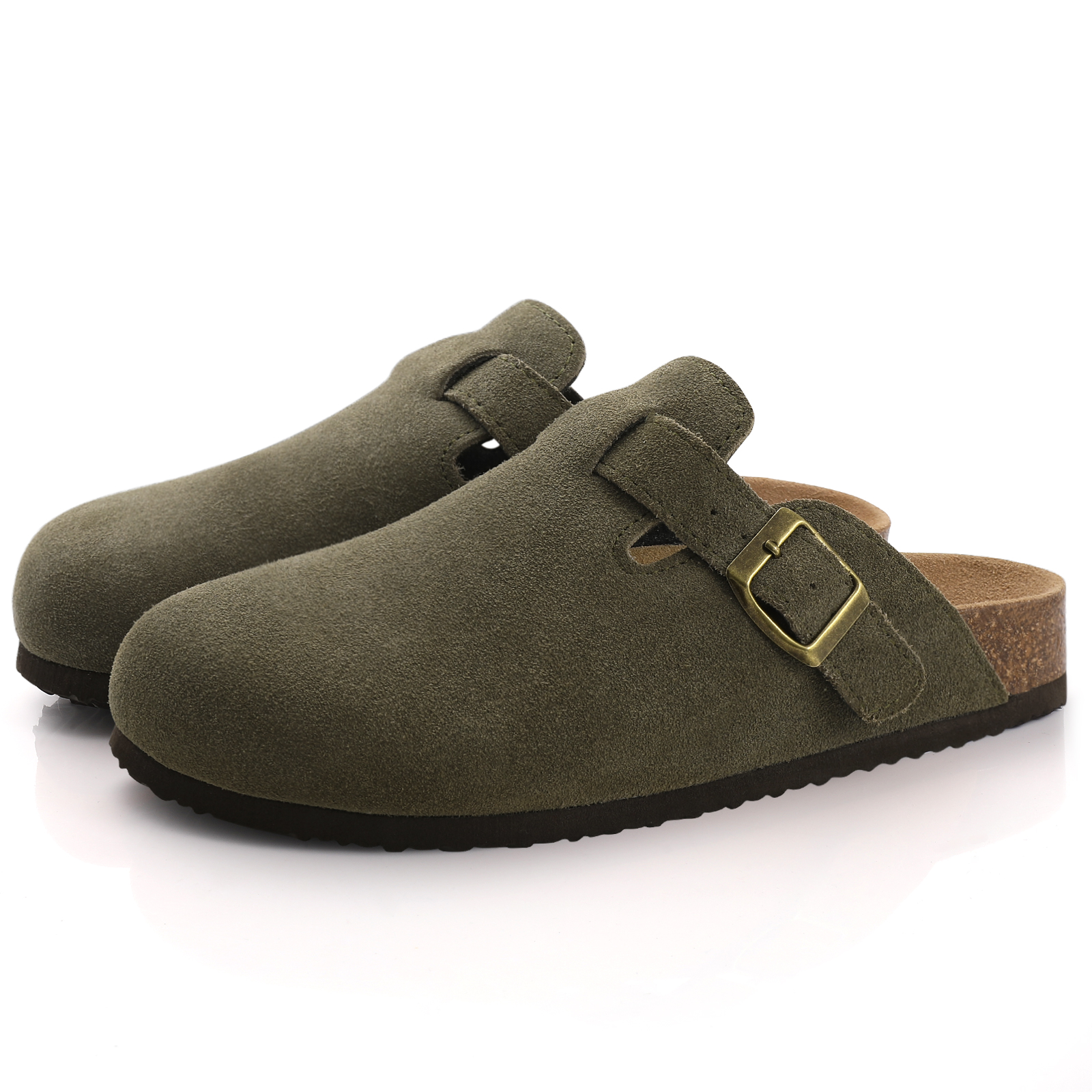 Fashion Women's Suede Mules Sl - Insole Arch Support recension och pris