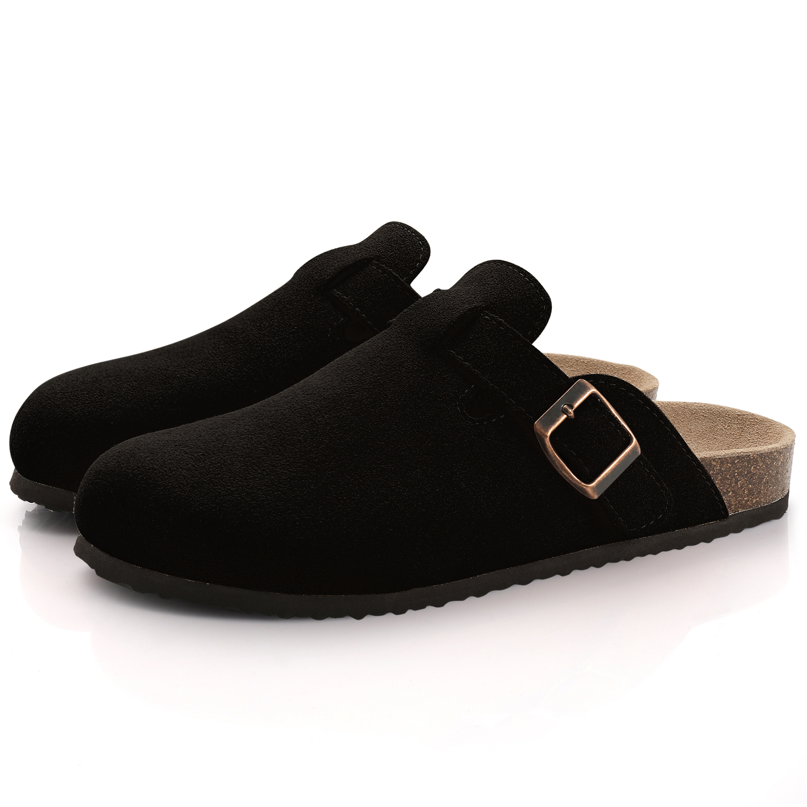 Fashion Women's Suede Mules Sl - Insole Arch Support recension och pris