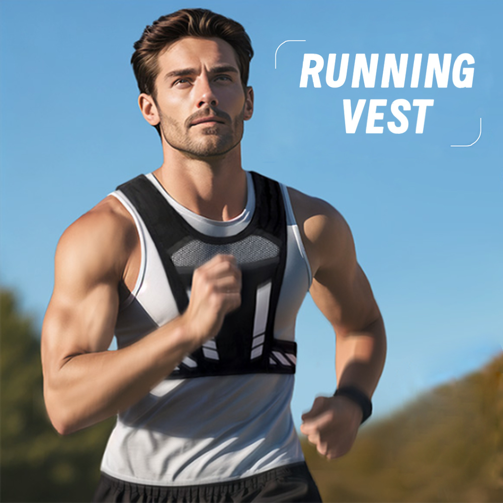 Reflective Running Vest with P - Runners Gear recension och pris