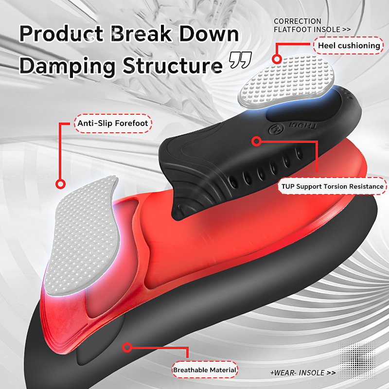 220+ Lbs Premium Orthopedic He - Insole Arch Support recension och pris