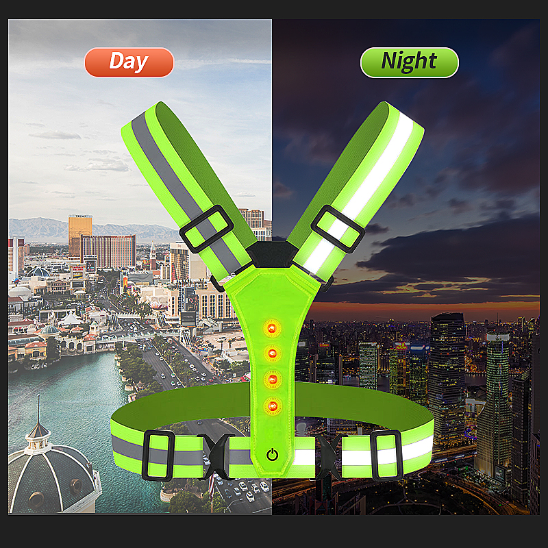 Adjustable LED Running & Cycli - Running Gear Essential recension och pris