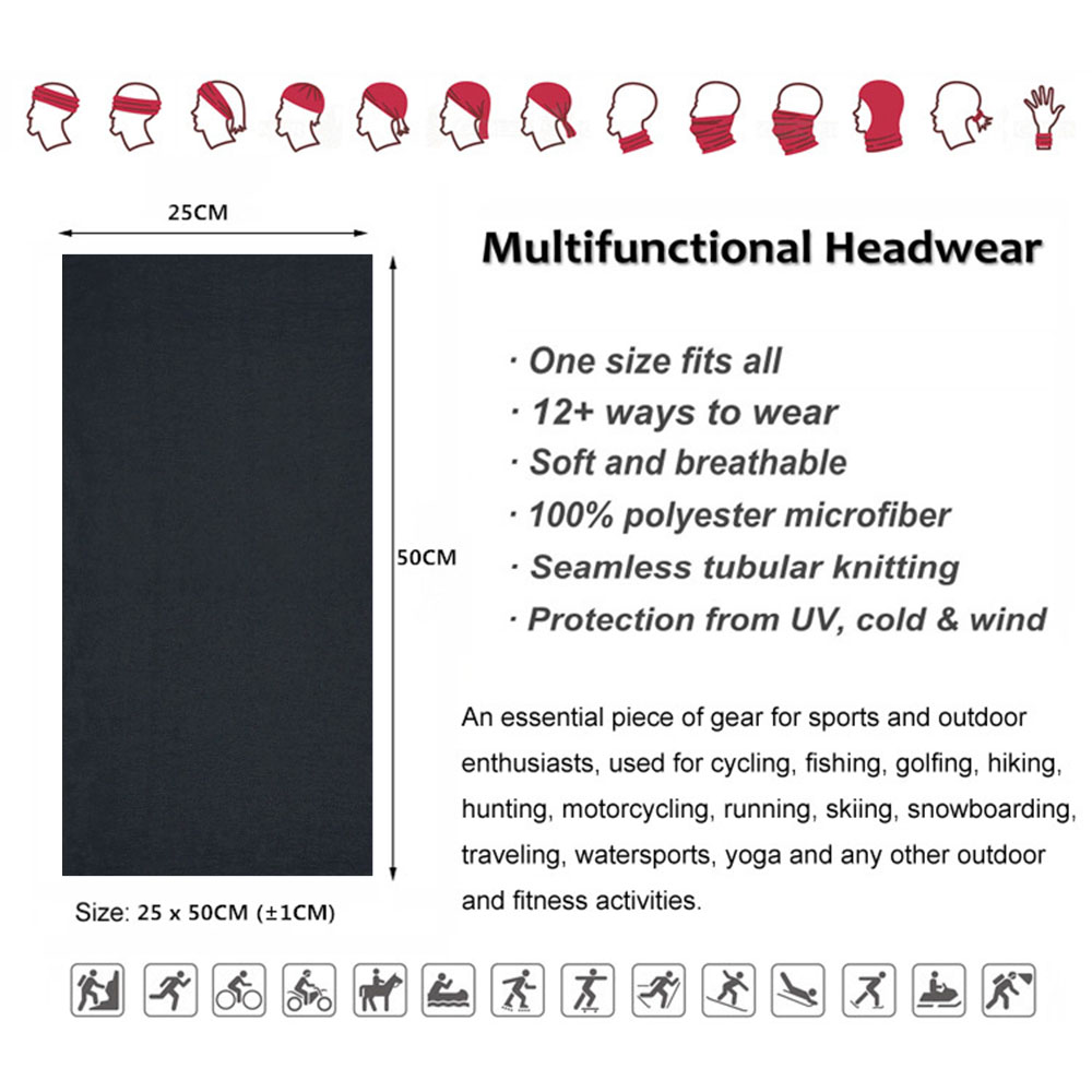 Dark Color Tube Neckchief Outd - Running Gear In The Dark recension och pris