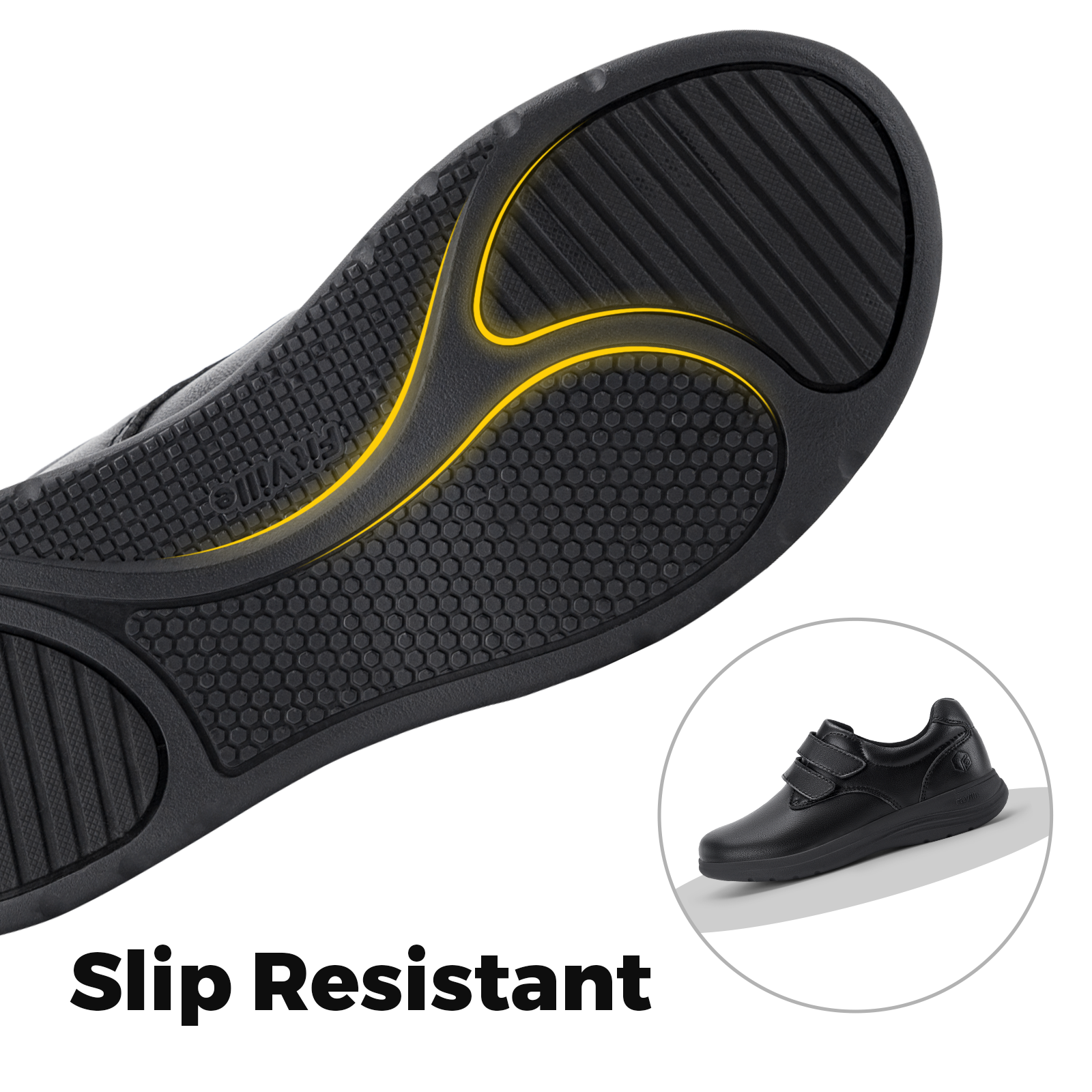 FitVille Leather Women's Shoes - Insole Arch Support recension och pris